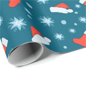 Kerst- en jaarpatroon cadeaupapier (Rol Hoek)