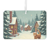 Kerst en katten luchtverfrisser (Achterkant)