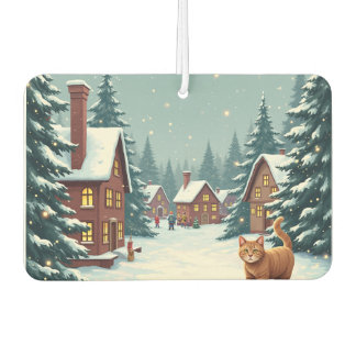 Kerst en katten luchtverfrisser