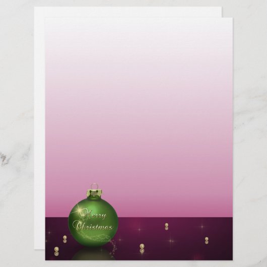 Kerst- en kerstsieraarster (Voorkant / Achterkant)