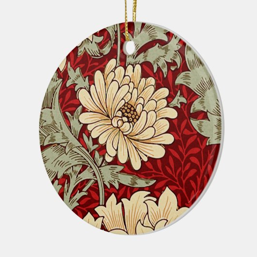 Kerst- en kerstsierkunst keramisch ornament (Links)