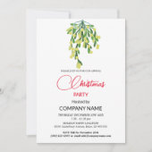 Kerst- en maretakdecoraties zakelijk kaart (Voorkant)