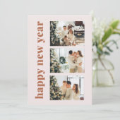 Kerst- en Nieuwjaarskaart Kaart (Staand voorkant)