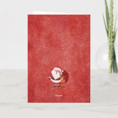 Kerst- en Nieuwjaarskaart Kaart (Achterkant)