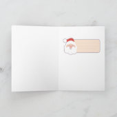 Kerst- en Nieuwjaarskaart Kaart (Binnen)
