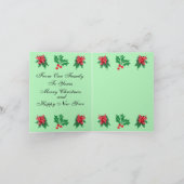 Kerst- en Nieuwjaarskaarten Feestdagen Kaart (Binnen)