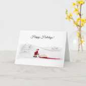 Kerst- en Nieuwjaarskaarten Kaart (Gele Bloem)