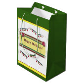 Kerst- en Nieuwjaarstassenset Medium Cadeauzakje (Achterkant Gekanteld)