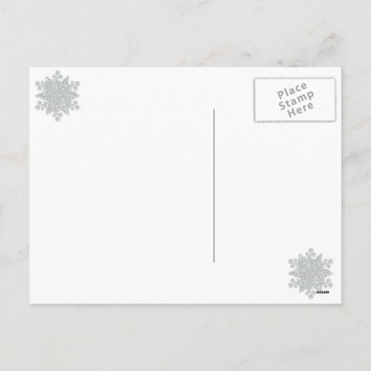 Kerst- en Nieuwjaarswensen Feestdagenkaart (Achterkant)