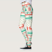 Kerst- en rendieren en -Leggings Leggings (Links)