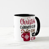 Kerst en snoepjes mok (Voorkant rechts)