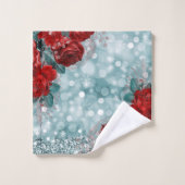 Kerst- en Snowflakes voor handdoeken (Wasdoekje)