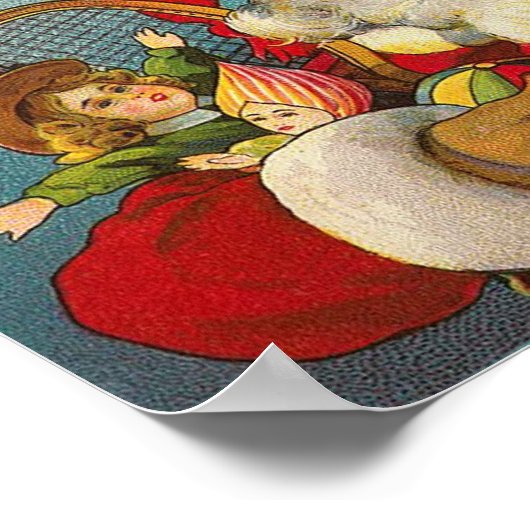 Kerst en speelgoed poster (Hoek)