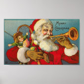 Kerst en speelgoed poster (Voorkant)