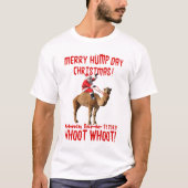 Kerst en T-shirt met prettige feestdag (Voorkant)