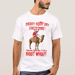 Kerst en T-shirt met prettige feestdag