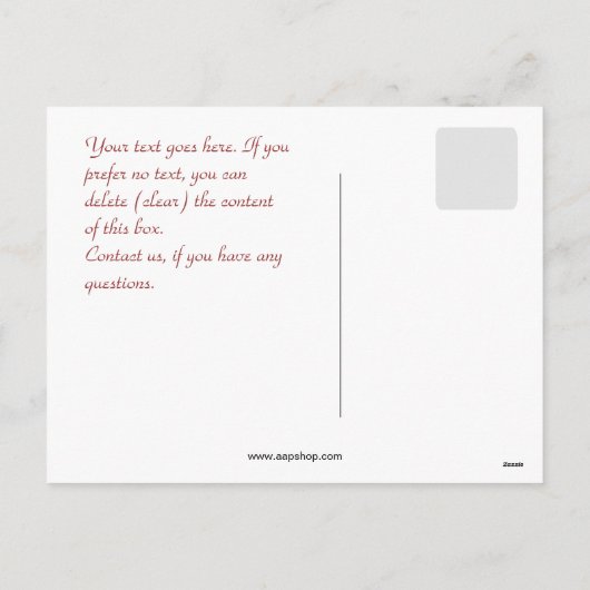  kerst en vrede feestdagenkaart (Achterkant)