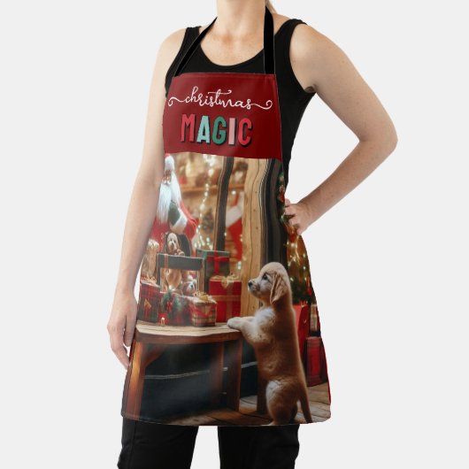 Kerst en wensen schort (Insitu)