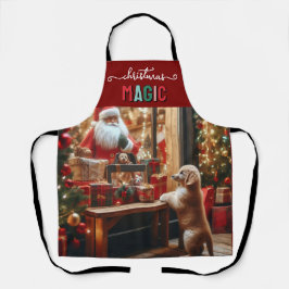 Kerst en wensen schort