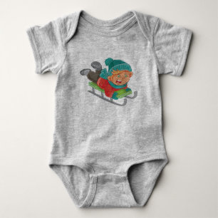 Kerst en winter Design Baby Jersey Bodysuit