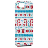 Kerst- en winterbreiwerk Case-Mate iPhone case (Back/Rechts)