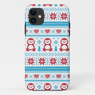 Kerst- en winterbreiwerk Case-Mate iPhone case