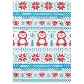 Kerst- en winterbreiwerk klembord (Achterkant)