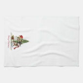 Kerst- en winterkeukenhanddoek theedoek (Horizontaal)