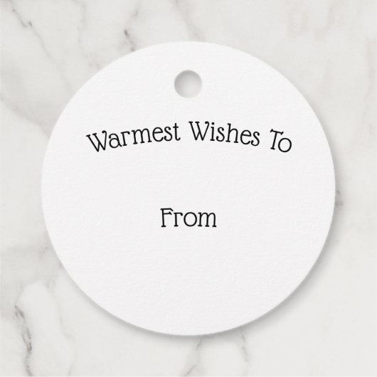 Kerst en Yule Zegeningen Stijl Labels (Achterkant)