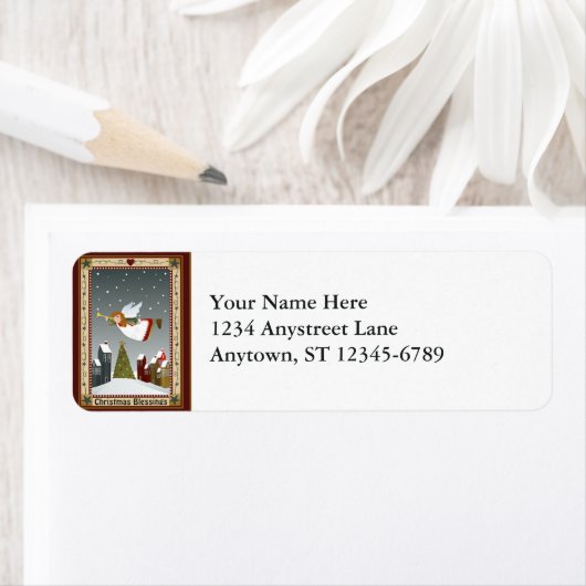 Kerst Engel(2) SM Labels (Insitu)