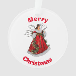 Kerst Engel Acryl Ornament