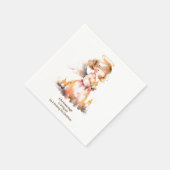 Kerst Engel Blessing Servet (Hoek)