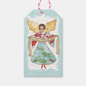 Kerst Engel Gepersonaliseerd Cadeaulabel (Voorkant)