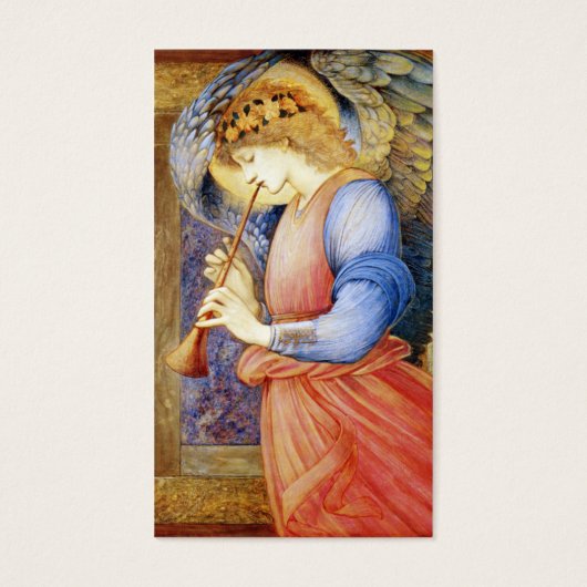 Kerst Engel Gift Labels Behuizing Kaarten Fine Art Visitekaartjes (Voorkant)