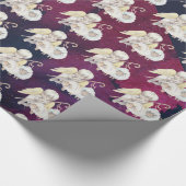 Kerst Engel Herder met Lambs Patroon Cadeaupapier (Hoek)