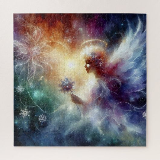 Kerst Engel Puzzel (Verticaal)