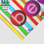 Kerst Engel Santa Tissue Papier Geloven (Detail)