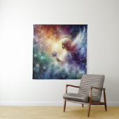 Kerst Engel Tapestry Wandkleed (In situ)