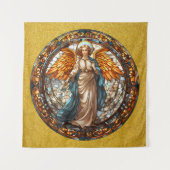 Kerst Engel Tapestry Wandkleed (Voorkant)
