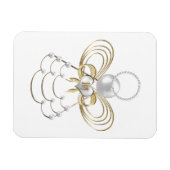 Kerst Engel van Joy Premium Magnet Magneet (Horizontaal)