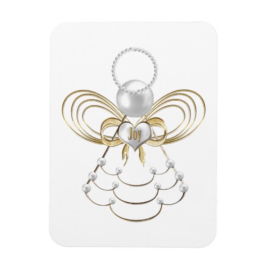 Kerst Engel van Joy Premium Magnet Magneet (Verticaal)