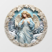 Kerst Engel Venster Cling Raamsticker (Vel)