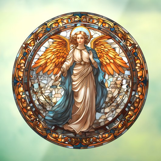 Kerst Engel Venster Cling Raamsticker (Vel 3)