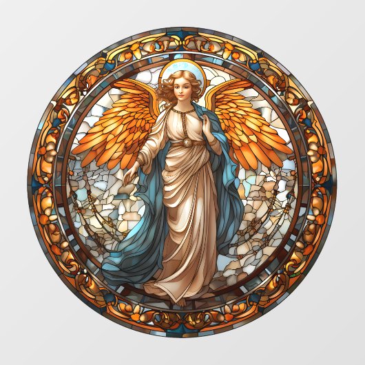 Kerst Engel Venster Cling Raamsticker (Vel)