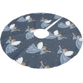 Kerst Engel Vrede op Aarde Religieus Kerstboom Rok (Gekanteld)