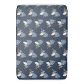 Kerst Engel Vrede op Aarde Vakantie Hartelijk Badmat (Voorkant Verticaal)