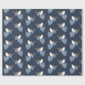 Kerst Engel Vrede op Aarde Vakantie Hartelijk Cadeaupapier (Vlak)