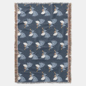 Kerst Engel Vrede op Aarde Vakantie Hartelijk Deken (Voorkant Verticaal)