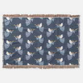 Kerst Engel Vrede op Aarde Vakantie Hartelijk Deken (Voorkant)