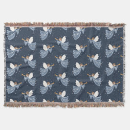 Kerst Engel Vrede op Aarde Vakantie Hartelijk Deken